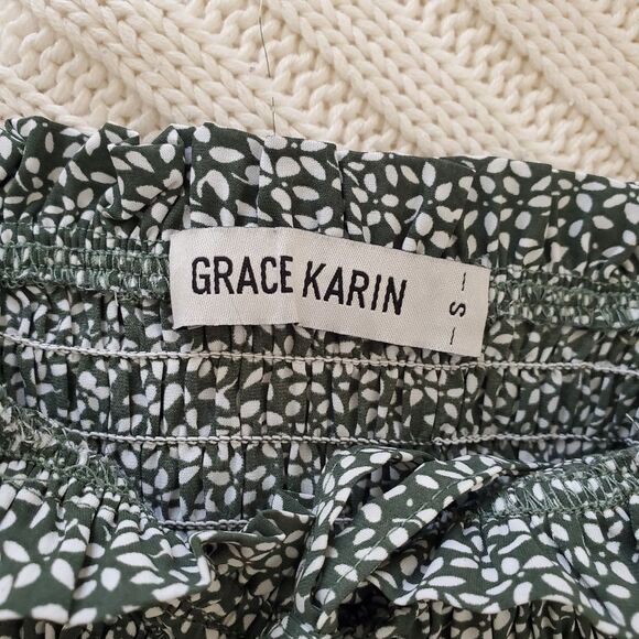 Grace Karin Floral Boho Maxi Dress Sz Sm - Picture 14 of 16